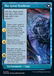 Jin-Gitaxias // The Great Synthesis (Borderless Alternate Art) [March of the Machine] Magic: The Gathering