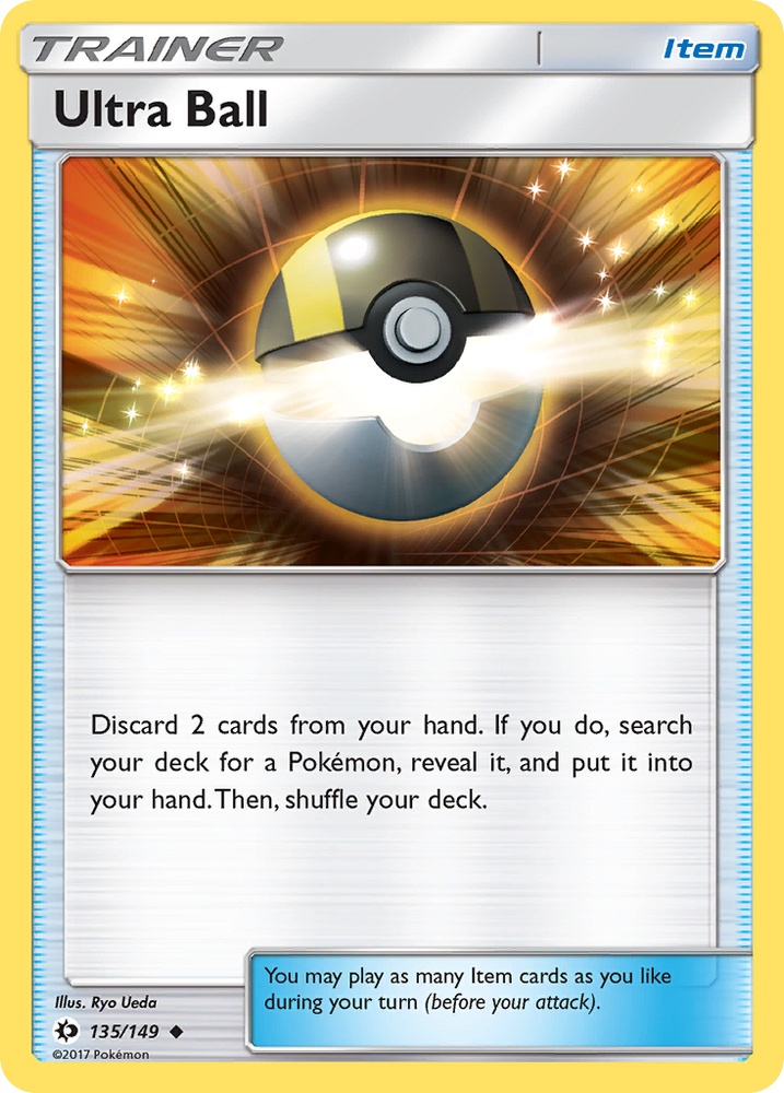 Ultra Ball (135/149) [Sun & Moon: Base Set] Pokémon