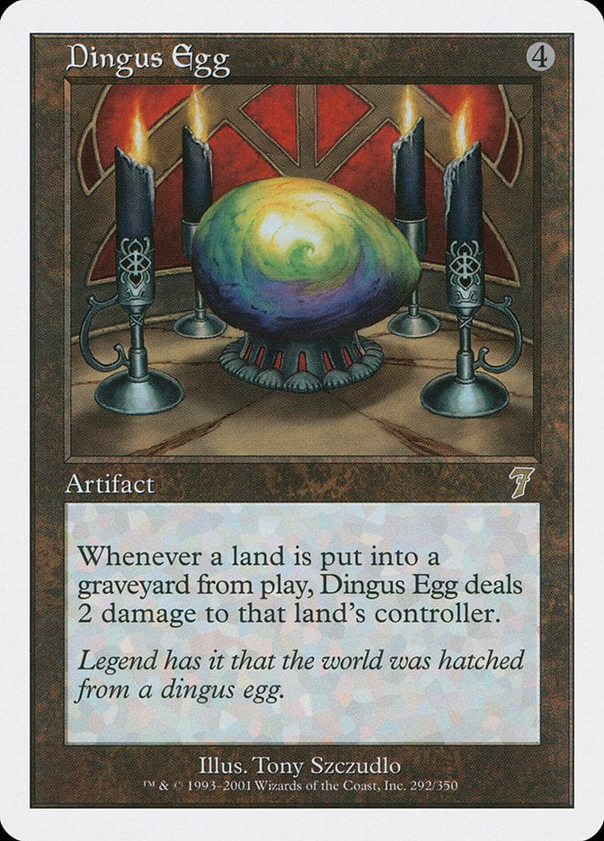 Dingus Egg [Seventh Edition] Magic: The Gathering