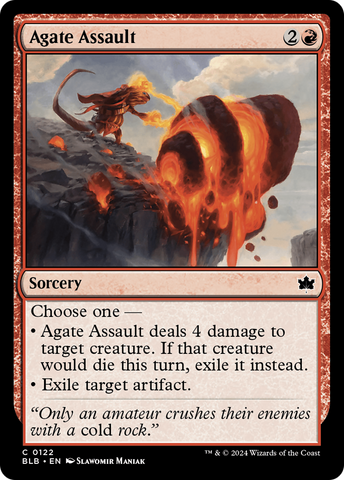Agate Assault [Bloomburrow] Magic: The Gathering