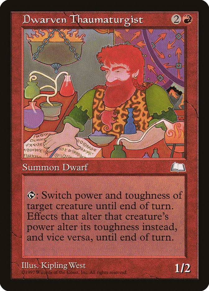 Dwarven Thaumaturgist [Weatherlight] Magic: The Gathering