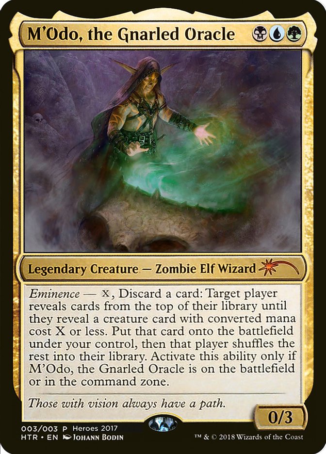 M'Odo, the Gnarled Oracle [Heroes of the Realm] Magic: The Gathering