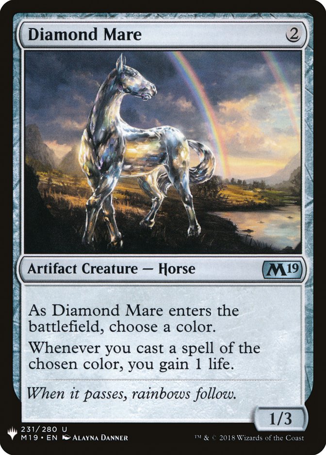 Diamond Mare [Mystery Booster] Magic: The Gathering