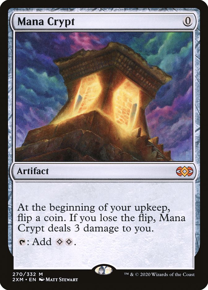 Mana Crypt [Double Masters] Magic: The Gathering