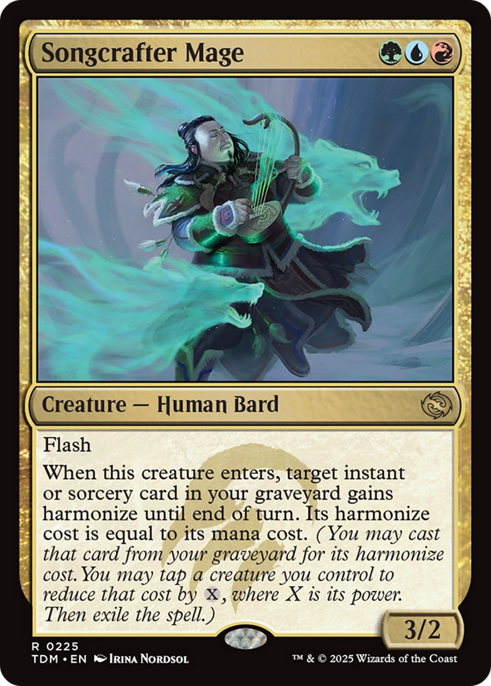 Songcrafter Mage [Tarkir: Dragonstorm] Magic: The Gathering