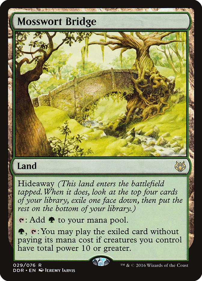 Mosswort Bridge [Duel Decks: Nissa vs. Ob Nixilis] Magic: The Gathering