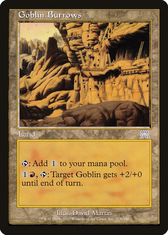 Goblin Burrows [Onslaught] Magic: The Gathering