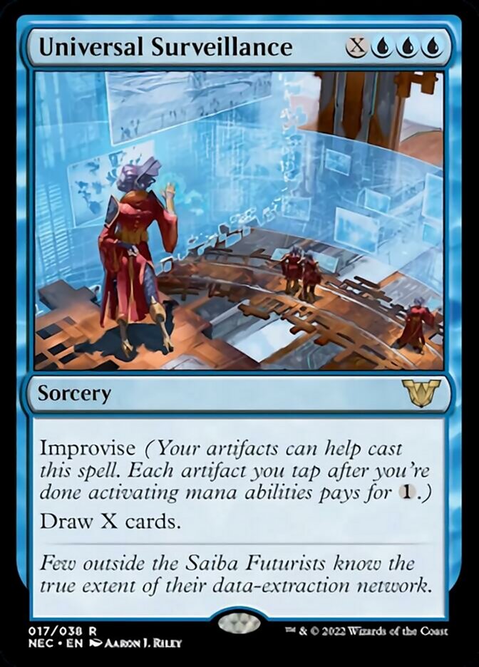 Universal Surveillance [Kamigawa: Neon Dynasty Commander] Magic: The Gathering