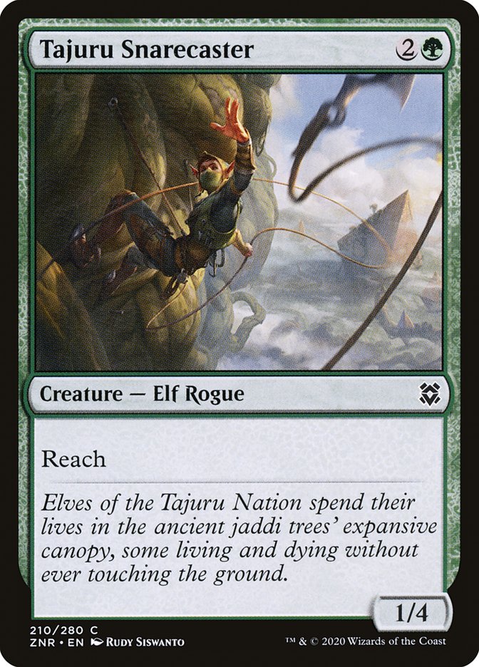 Tajuru Snarecaster [Zendikar Rising] Magic: The Gathering
