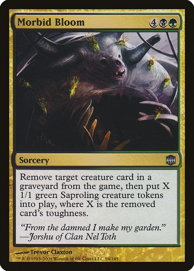 Morbid Bloom [Alara Reborn] Magic: The Gathering