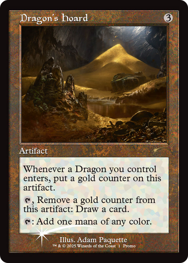 Dragon's Hoard (Retro Frame) [Wizards Play Network 2025] Magic: The Gathering