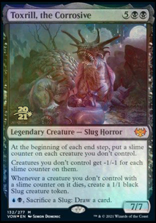 Toxrill, the Corrosive [Innistrad: Crimson Vow Prerelease Promos] Magic: The Gathering