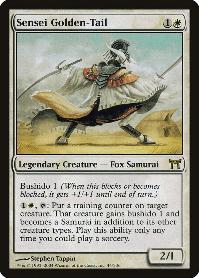 Sensei Golden-Tail [Champions of Kamigawa] Magic: The Gathering