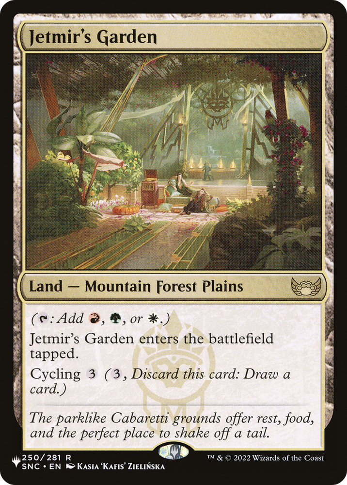 Jetmir's Garden [The List] Magic: The Gathering
