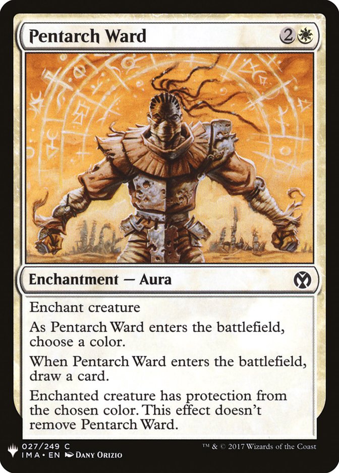 Pentarch Ward [Mystery Booster] Magic: The Gathering