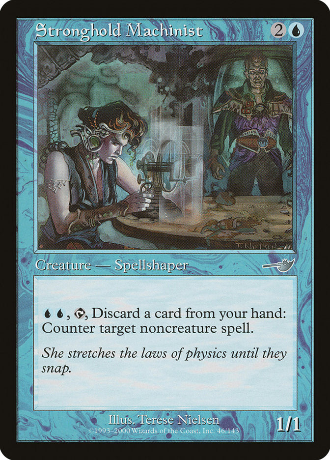 Stronghold Machinist [Nemesis] Magic: The Gathering