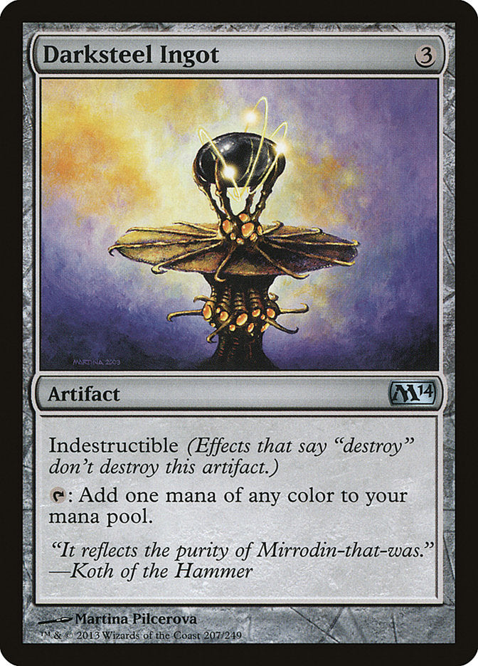 Darksteel Ingot [Magic 2014] Magic: The Gathering
