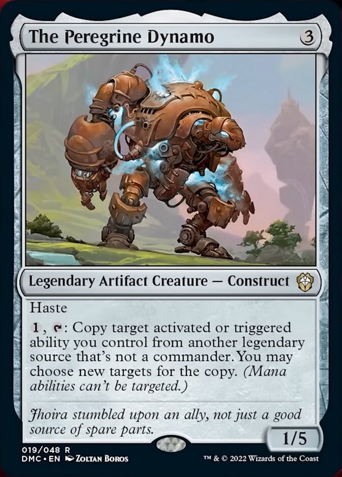 The Peregrine Dynamo [Dominaria United Commander] Magic: The Gathering