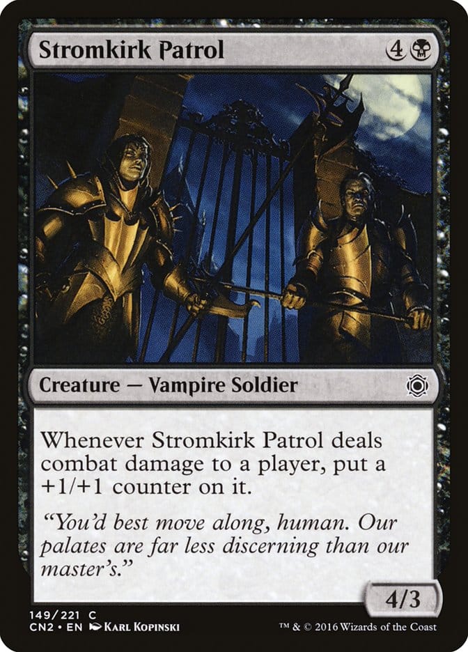 Stromkirk Patrol [Conspiracy: Take the Crown] Magic: The Gathering