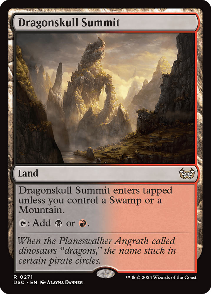 Dragonskull Summit [Duskmourn: House of Horror Commander] Magic: The Gathering