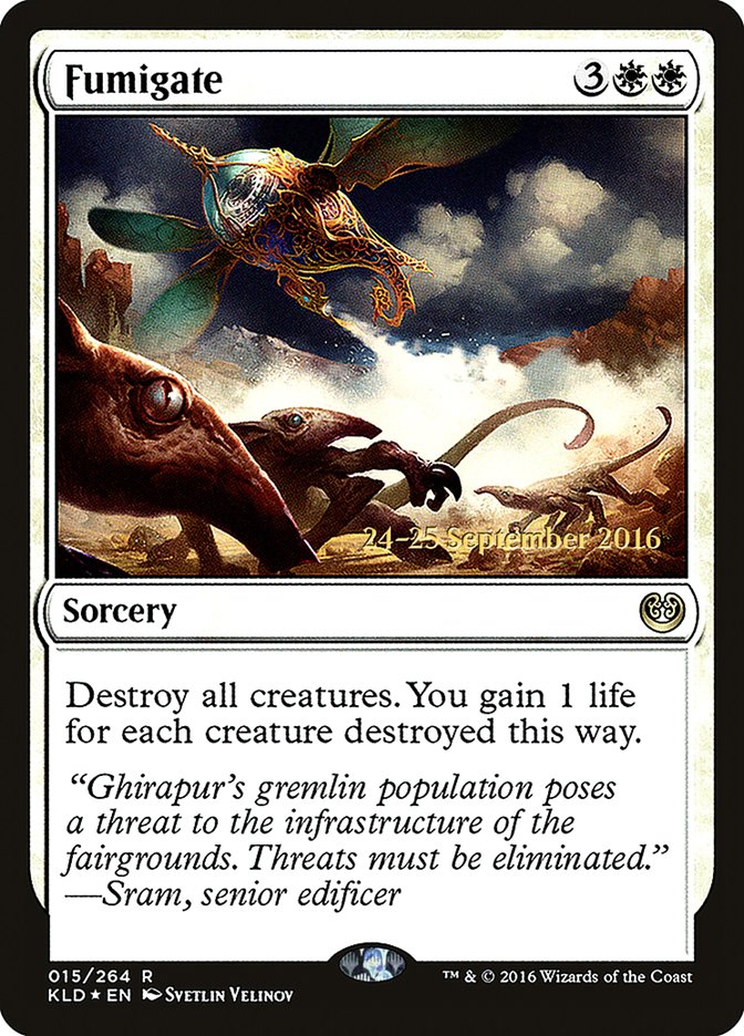 Fumigate [Kaladesh Prerelease Promos] Magic: The Gathering