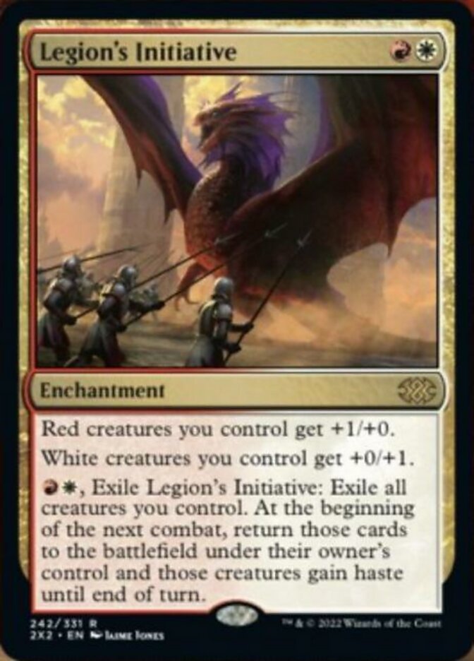 Legion's Initiative [Double Masters 2022] Magic: The Gathering