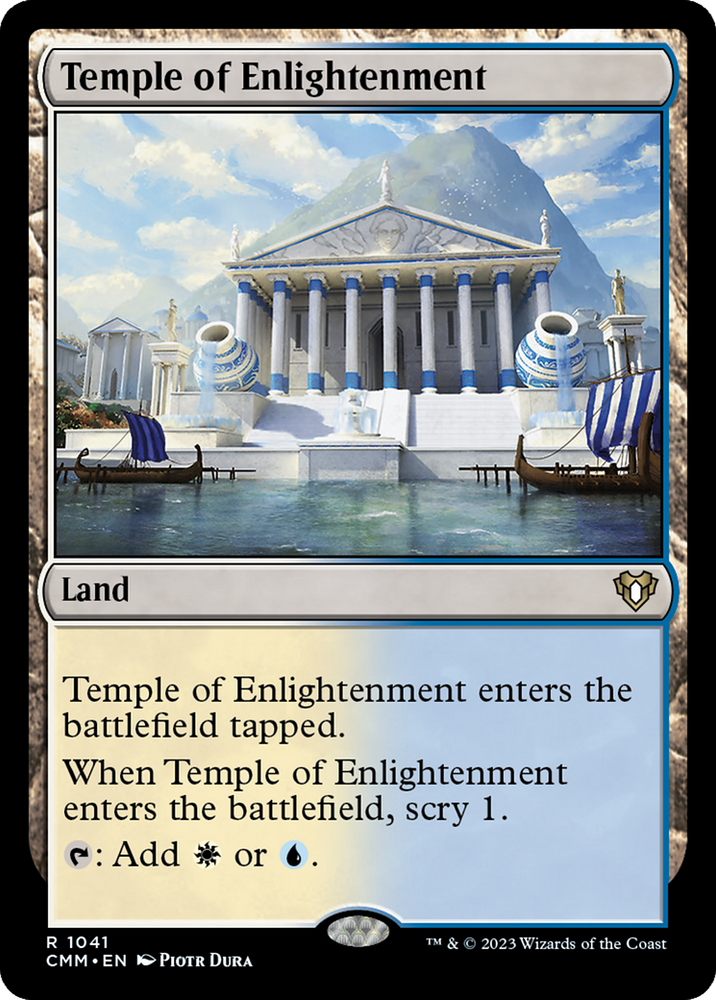 Temple of Enlightenment [Commander Masters] Magic: The Gathering