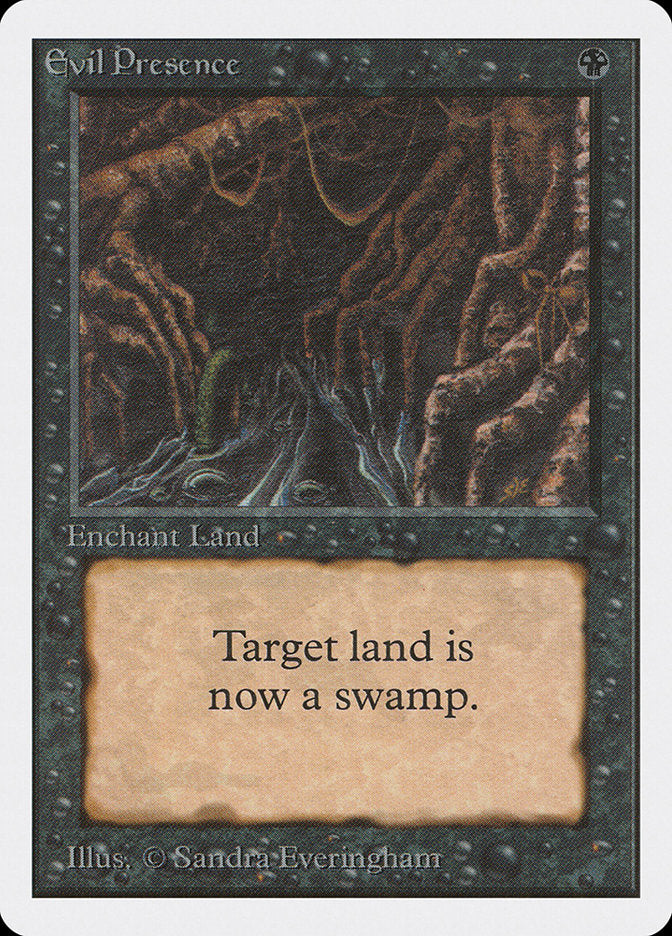 Evil Presence [Unlimited Edition] Magic: The Gathering