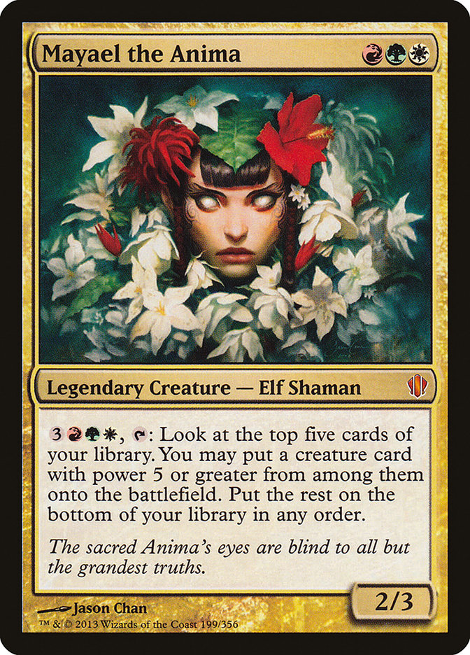 Mayael the Anima [Commander 2013] Magic: The Gathering