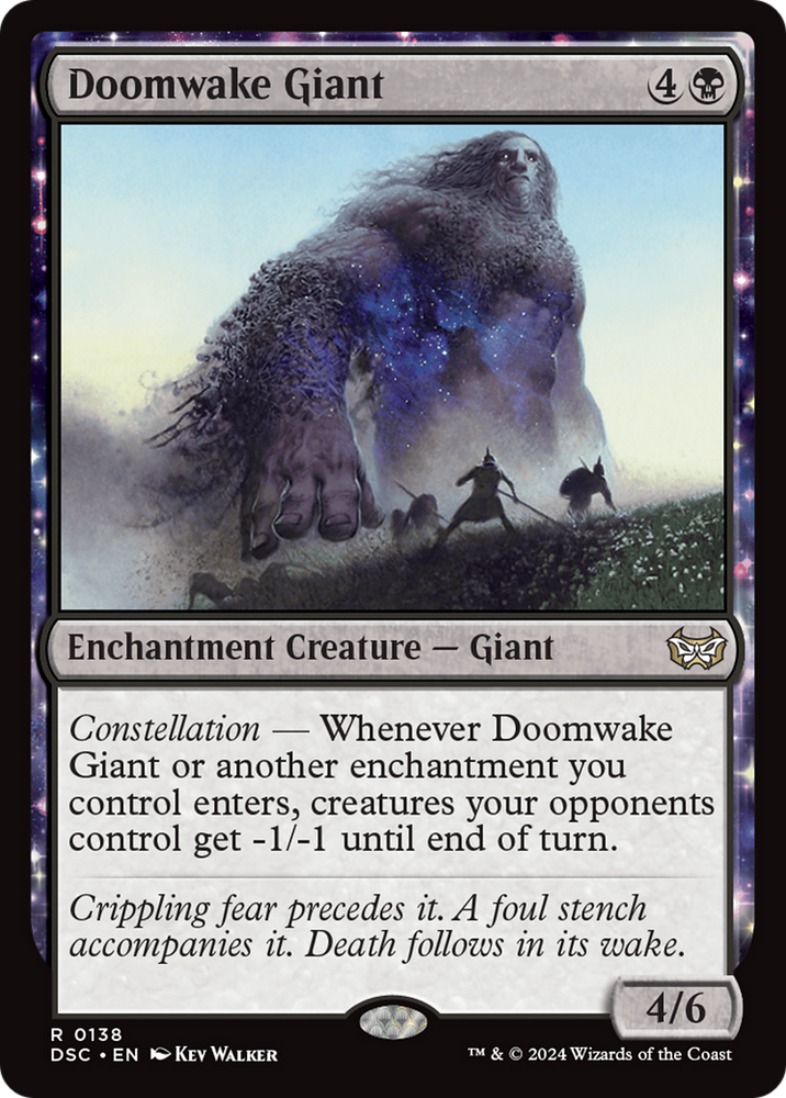 Doomwake Giant [Duskmourn: House of Horror Commander] Magic: The Gathering