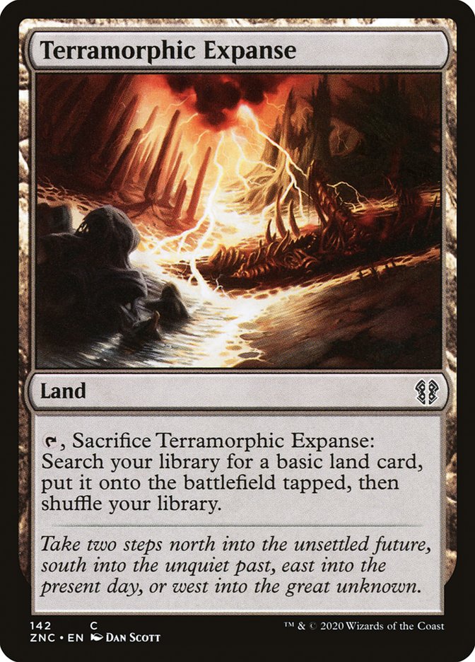 Terramorphic Expanse [Zendikar Rising Commander] Magic: The Gathering