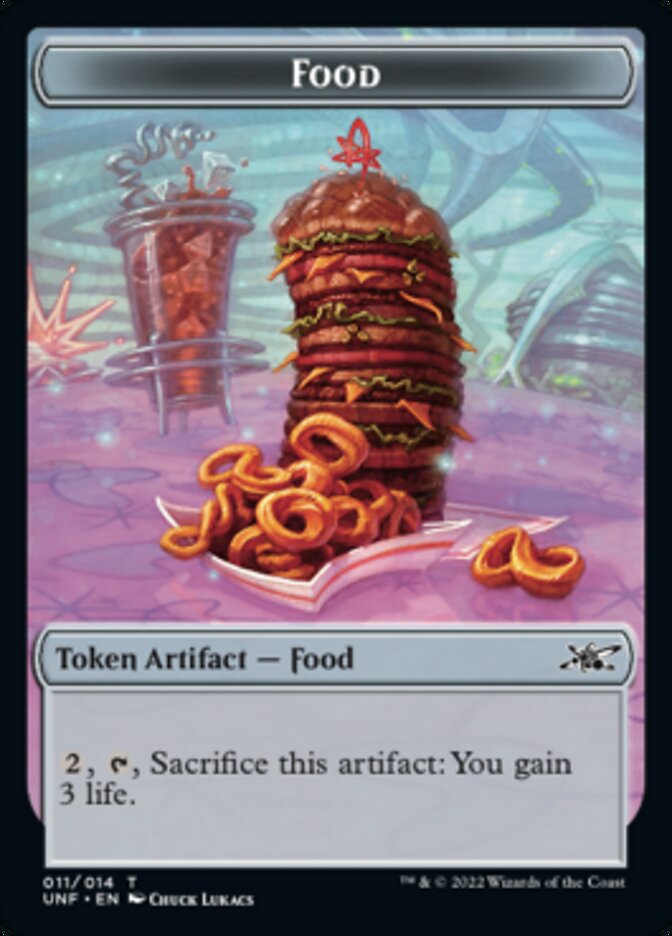 Food (011) Token [Unfinity Tokens] Magic: The Gathering