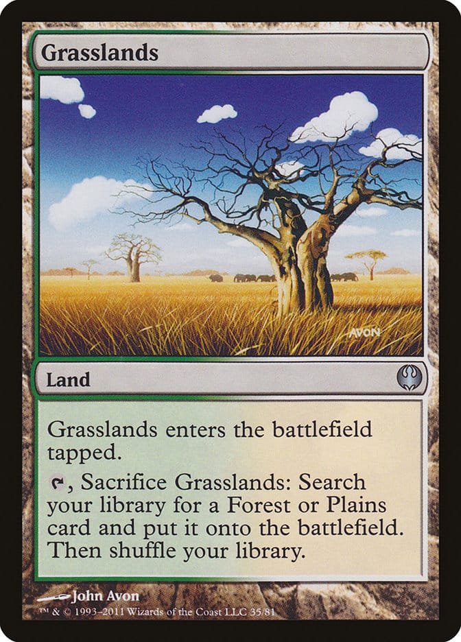 Grasslands [Duel Decks: Knights vs. Dragons] Magic: The Gathering