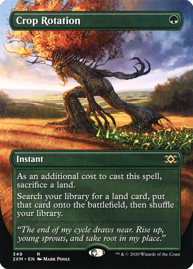 Crop Rotation (Toppers) [Double Masters] Magic: The Gathering