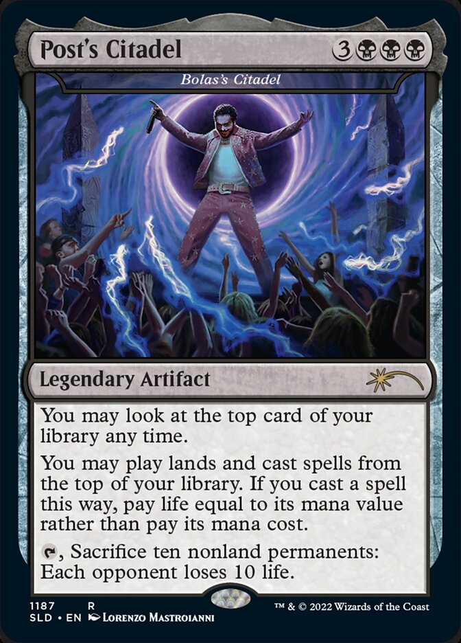 Post's Citadel - Bolas's Citadel [Secret Lair Drop Series] Magic: The Gathering