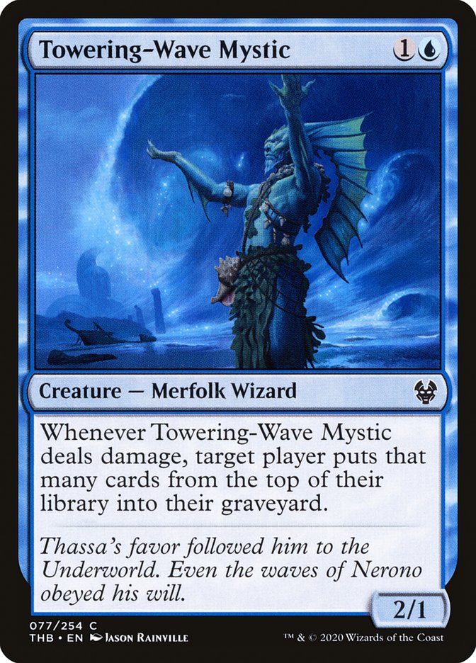 Towering-Wave Mystic [Theros Beyond Death] Magic: The Gathering