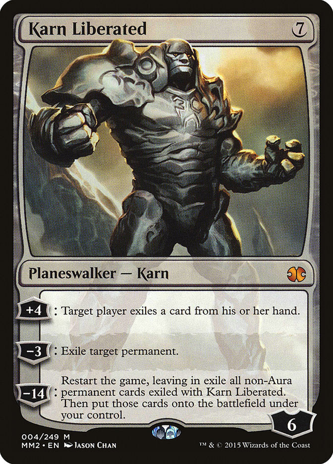 Karn Liberated [Modern Masters 2015] Magic: The Gathering