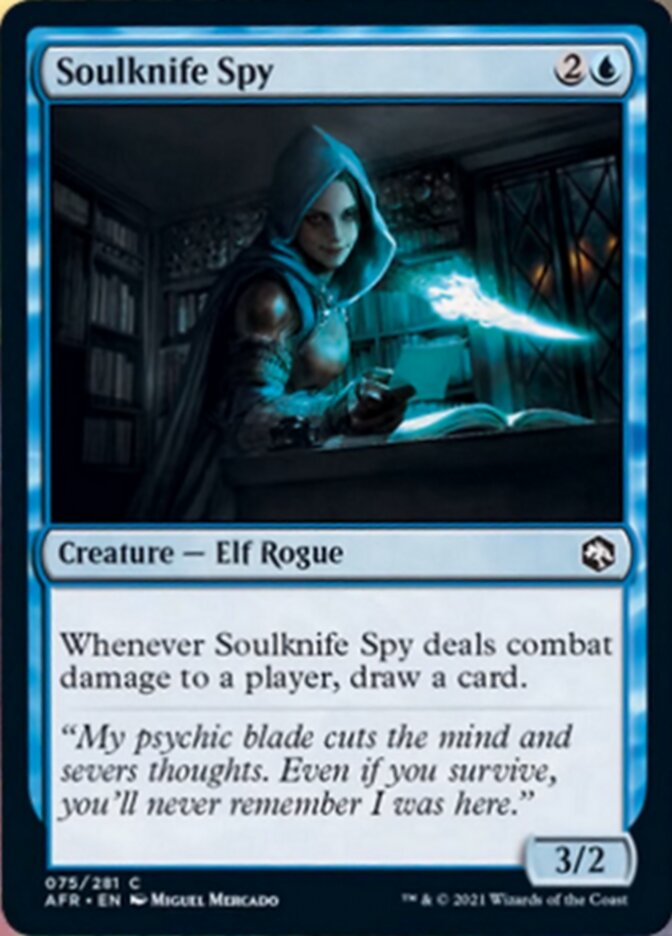 Soulknife Spy [Dungeons & Dragons: Adventures in the Forgotten Realms] Magic: The Gathering