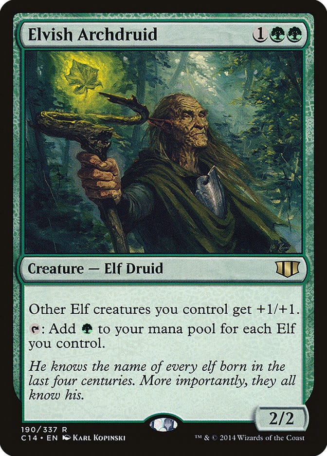 Elvish Archdruid [Commander 2014] Magic: The Gathering