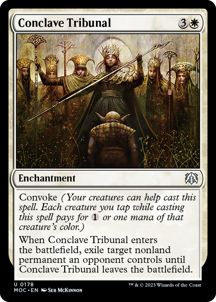 Conclave Tribunal [March of the Machine Commander] Magic: The Gathering