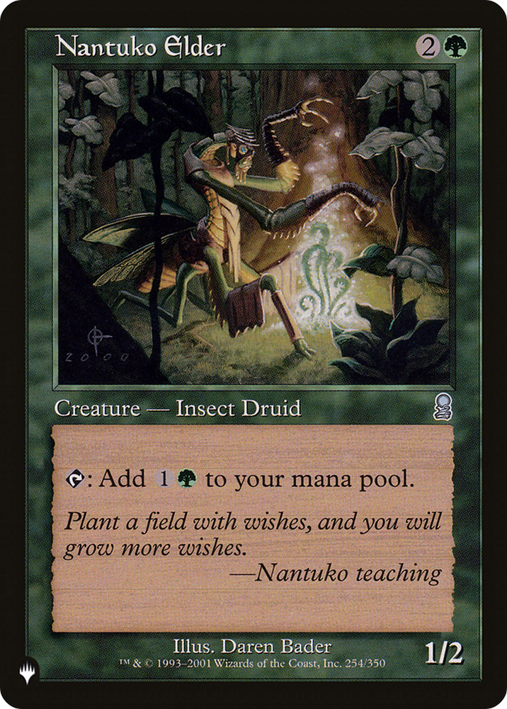 Nantuko Elder [The List] Magic: The Gathering