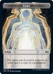 Copy // Saproling Double-Sided Token [Double Masters Tokens] Magic: The Gathering