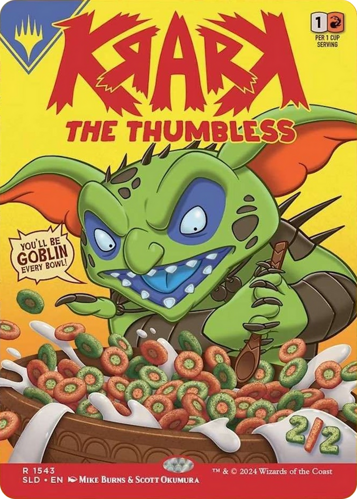 Krark, the Thumbless [Secret Lair Drop Series] Magic: The Gathering