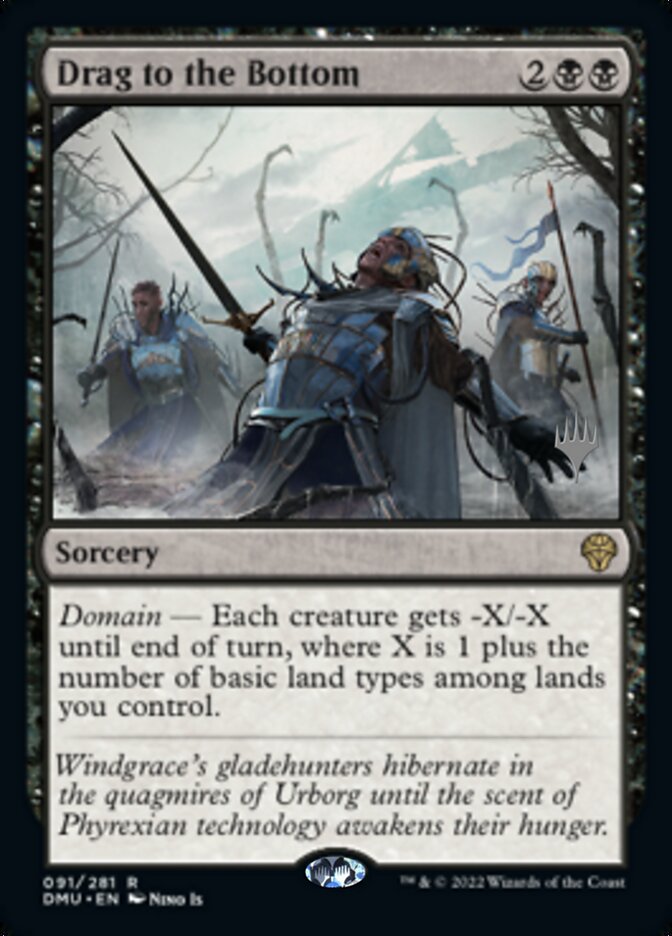 Drag to the Bottom (Promo Pack) [Dominaria United Promos] Magic: The Gathering
