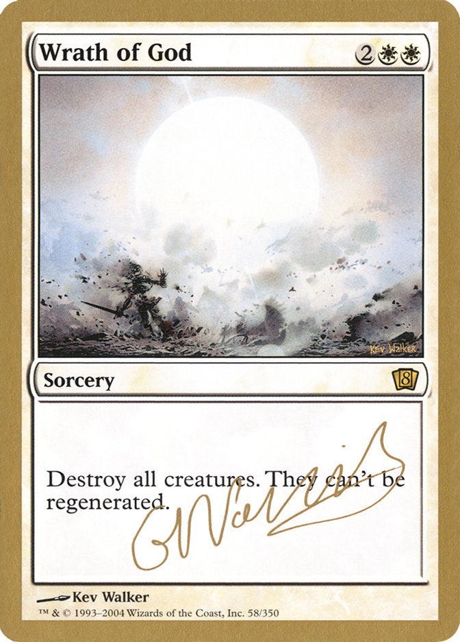 Wrath of God (Gabriel Nassif) [World Championship Decks 2004] Magic: The Gathering
