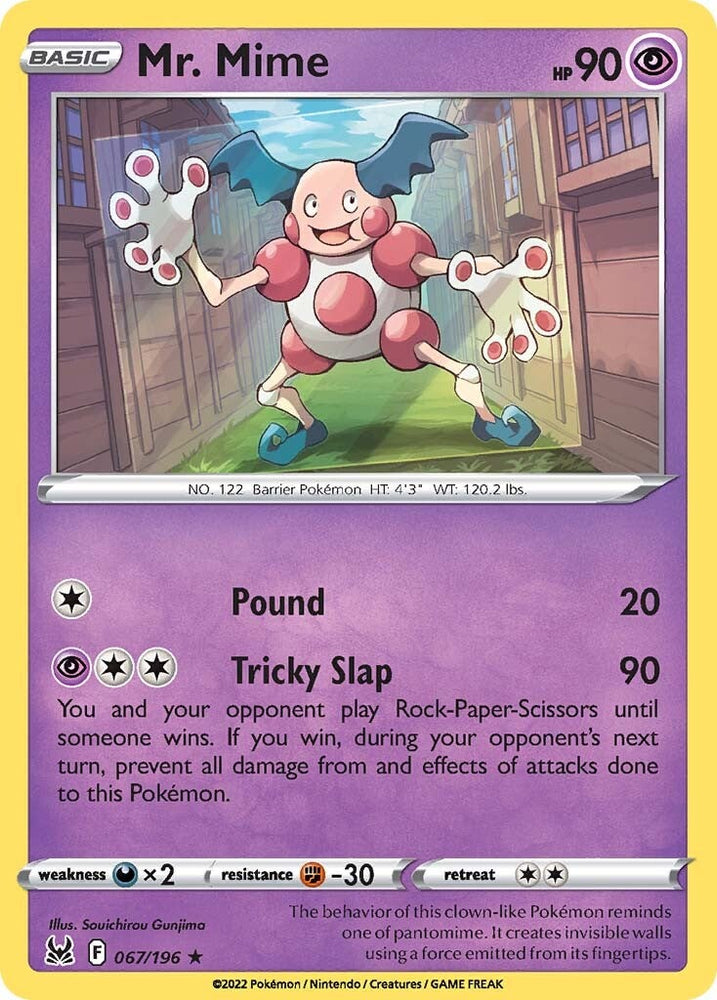 Mr. Mime (067/196) [Sword & Shield: Lost Origin] Pokémon