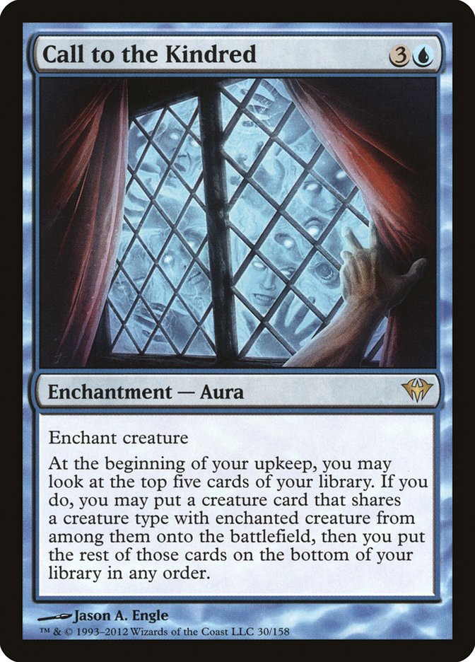 Call to the Kindred [Dark Ascension] Magic: The Gathering