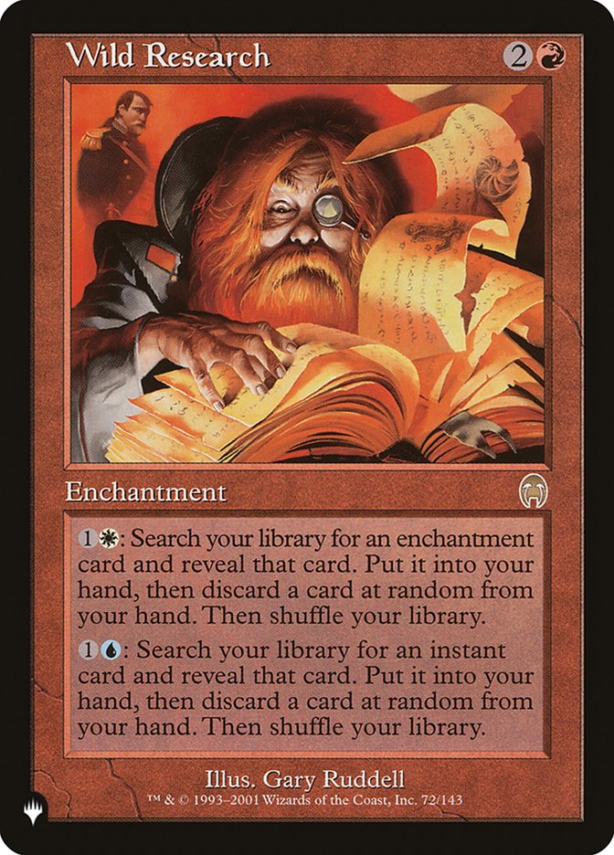 Wild Research [The List] Magic: The Gathering