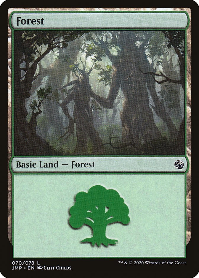 Forest (70) [Jumpstart] Magic: The Gathering