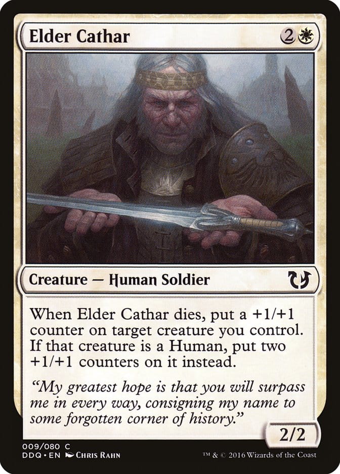 Elder Cathar [Duel Decks: Blessed vs. Cursed] Magic: The Gathering